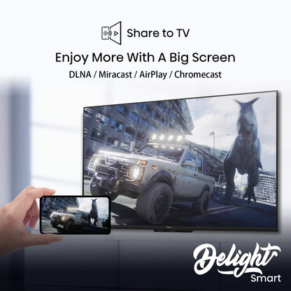 Hisense A6H 126 cm (50 inch) Ultra HD (4K) LED Smart Google TV with Hands Free Voice Control, Dolby Vision and Atmos - 50A6H_1