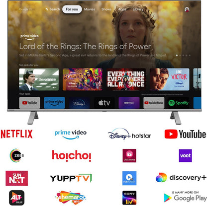 TOSHIBA C350MP 189 cm (75 inch) Ultra HD (4K) LED Smart Google TV with Dolby Vision Atmos and REGZA Engine (2023 Model) - 75C350MP