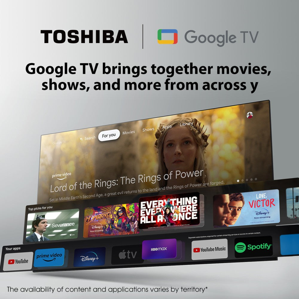 TOSHIBA C350MP 139 cm (55 inch) Ultra HD (4K) LED Smart Google TV with Dolby Vision Atmos and REGZA Engine (2023 Model) - 55C350MP