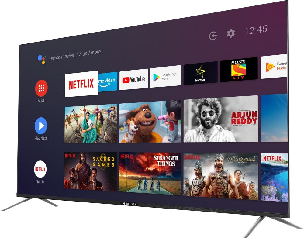 KODAK CA Series 126 cm (50 inch) Ultra HD (4K) LED Smart Android TV with Dolby Digital Plus & DTS TruSurround - 50CA7077