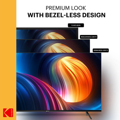 KODAK CA PRO 126 cm (50 इंच) Ultra HD (4K) LED स्मार्ट Android TV Dolby MS12 और Dolby Digital Plus के साथ - 50CAPRO5066