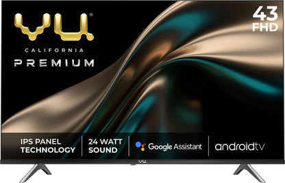 Vu Premium TV 108 cm (43 inch) Full HD LED Smart Android TV - 43GA-Android
