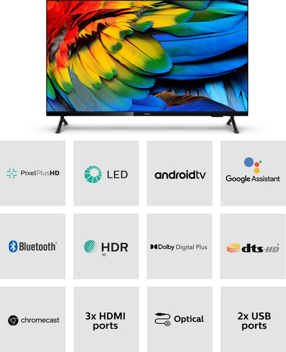 PHILIPS 6900 Series 108 cm (43 inch) Full HD LED Smart Android TV - 43PFT6915/94