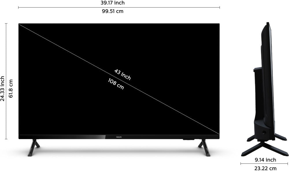 PHILIPS 6900 Series 108 cm (43 inch) Full HD LED Smart Android TV - 43PFT6915/94