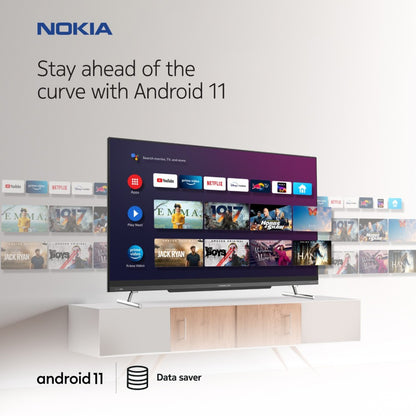 Nokia 109 cm (43 inch) Full HD LED Smart Android TV with Sound by JBL and Powered by Harman AudioEFX - 43FHDADNDT52X