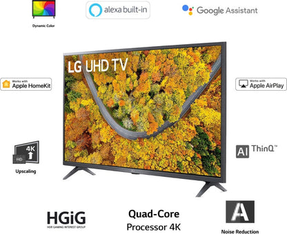 LG 126 cm (50 inch) Ultra HD (4K) LED Smart WebOS TV - 50UP7500PTZ