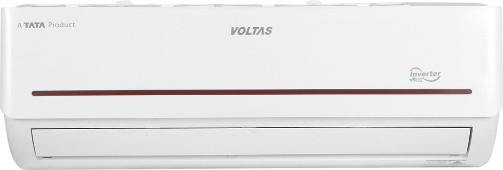 Voltas 2 in 1 Convertible Cooling 1.2 Ton 3 Star Split Inverter Expandable AC  - White - 4503072 -153V ADP, Copper Condenser