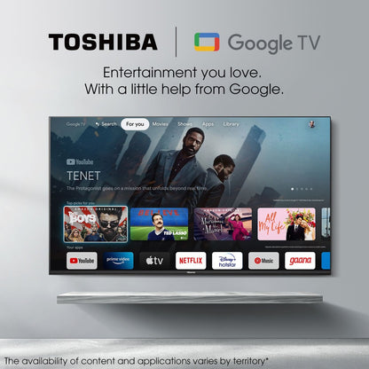 TOSHIBA C350LP Series 126 cm (50 inch) Ultra HD (4K) LED Smart Google TV with Dolby Vision Atmos and REGZA Engine - 50C350LP