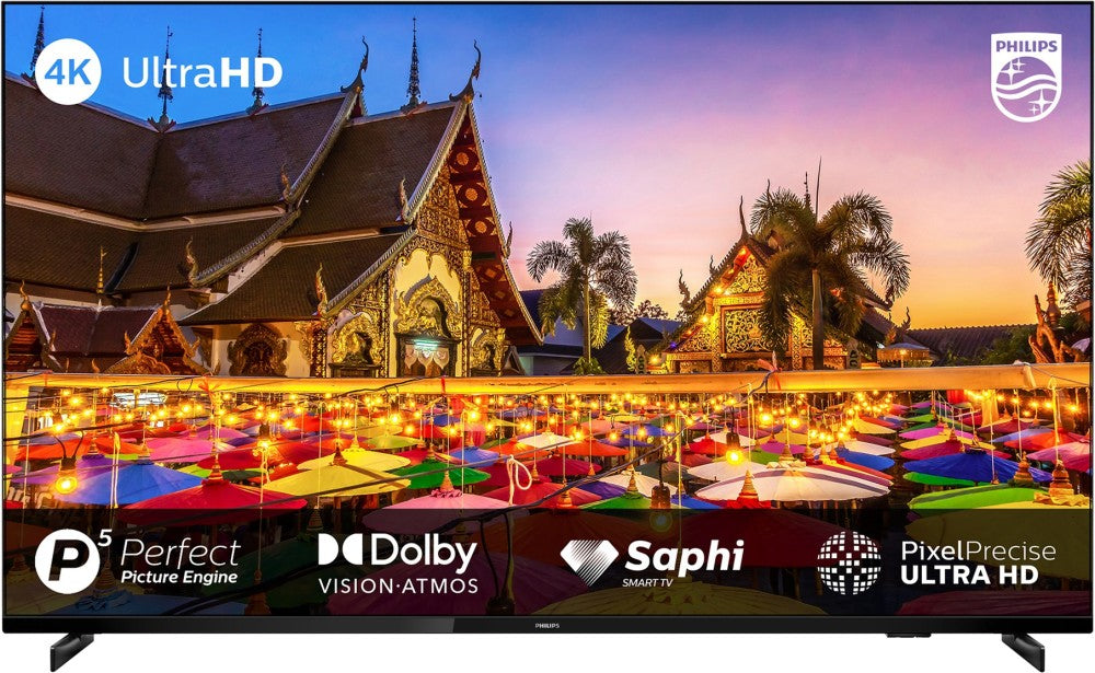 PHILIPS 7600 Series 126 cm (50 inch) Ultra HD (4K) LED Smart Linux based TV - 50PUT7605/94