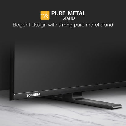 TOSHIBA M550LP Series 164 cm (65 inch) QLED Ultra HD (4K) Smart Google TV With Bass Woofer and REGZA Engine - 65M550LP