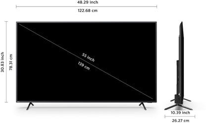 फिलिप्स 8200 सीरीज 139 सेमी (55 इंच) अल्ट्रा एचडी (4K) एलईडी स्मार्ट एंड्रॉइड टीवी - 55PUT8215/94