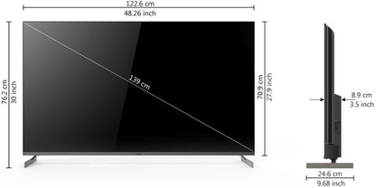 Vu 139 सेमी (55 इंच) QLED अल्ट्रा HD (4K) स्मार्ट एंड्रॉइड टीवी - 55QML