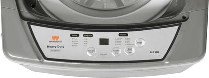 White Westinghouse (Trademark by Electrolux) 6.5 kg Fully Automatic Top Load Washing Machine Grey - HDT6500