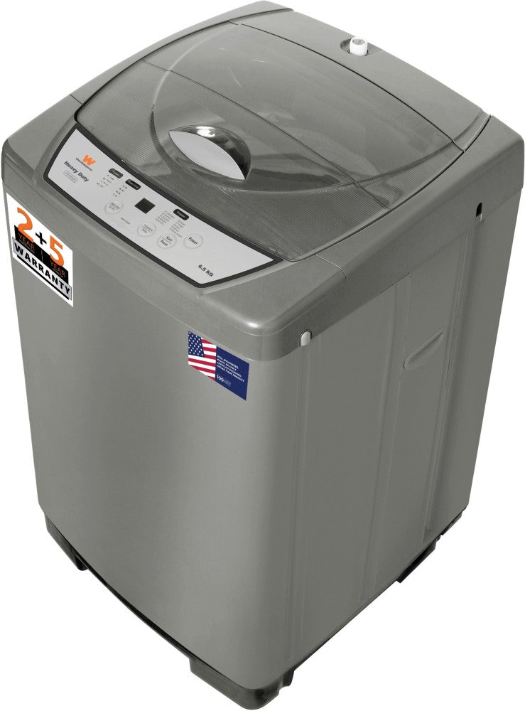 White Westinghouse (Trademark by Electrolux) 6.5 kg Fully Automatic Top Load Washing Machine Grey - HDT6500