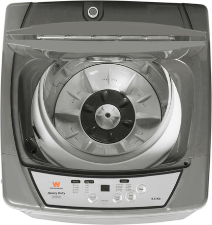 White Westinghouse (Trademark by Electrolux) 6.5 kg Fully Automatic Top Load Washing Machine Grey - HDT6500