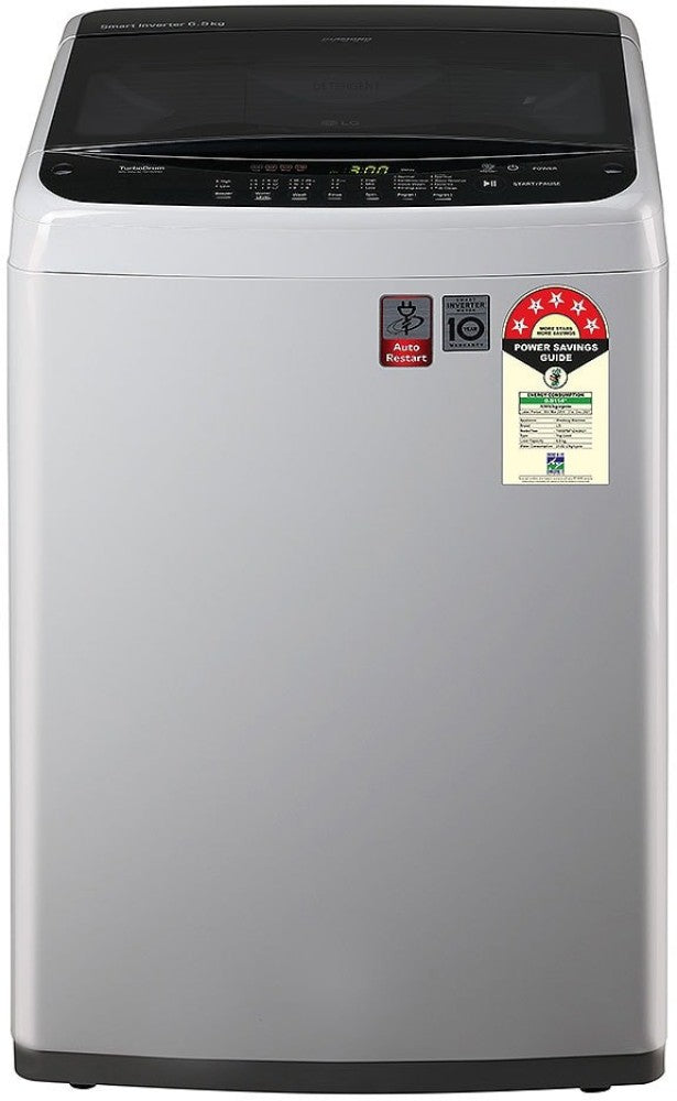 LG 6.5 kg Fully Automatic Top Load Washing Machine Silver - T65SPSF1ZA