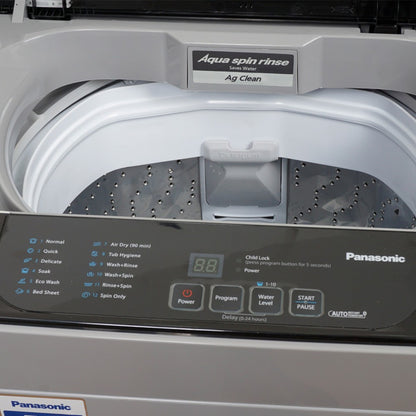 Panasonic 6.5 kg Fully Automatic Top Load Washing Machine Grey - NA-F65C1MRB