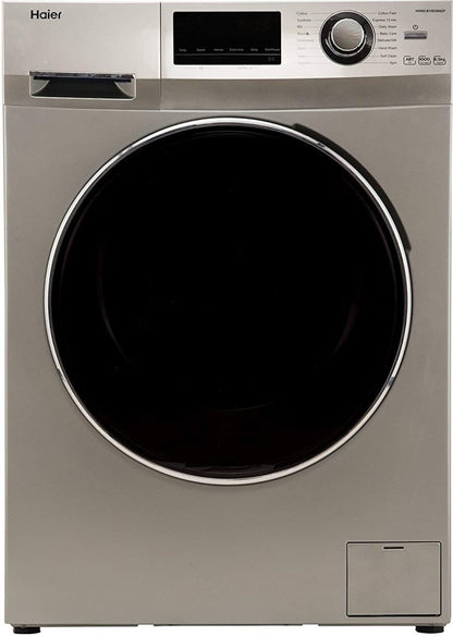 Haier 6.5 kg Fully Automatic Front Load Washing Machine with In-built Heater Grey - HW65-IM10636TNZP