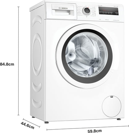 BOSCH 6 kg Fully Automatic Front Load Washing Machine with In-built Heater White - WLJ2016EIN