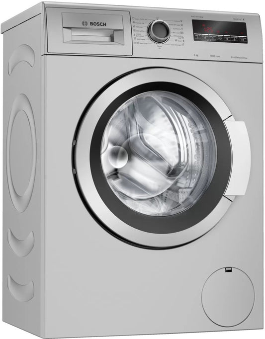 BOSCH 6 kg Fully Automatic Front Load Washing Machine Black, Silver - WLJ2026SIN