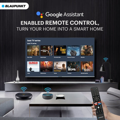 Blaupunkt 189 cm (75 inch) Ultra HD (4K) LED Smart Android TV with Dolby Atmos & Dolby Vision - 75CSA7080