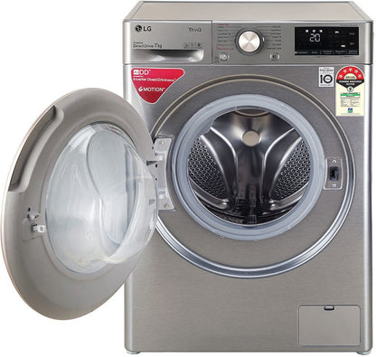 LG 7 kg AI Direct Drive Technology Fully Automatic Front Load Washing Machine Silver - FHV1207ZWP