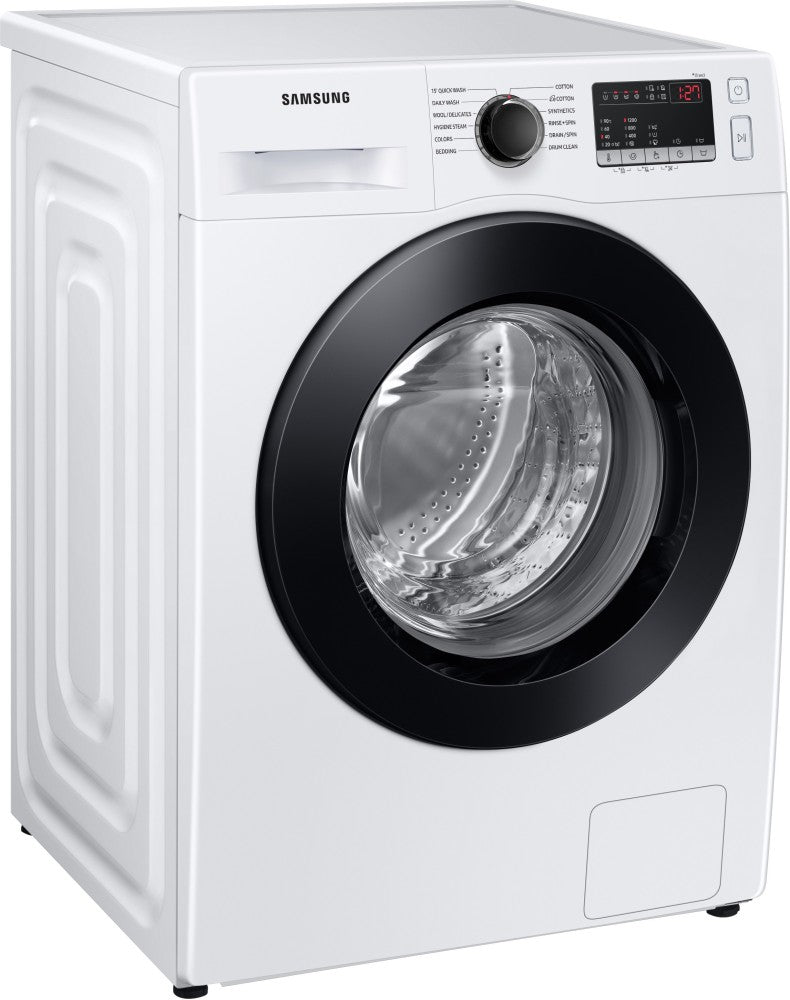 SAMSUNG 7 kg Fully Automatic Front Load Washing Machine Black, White - WW70T4020CE1TL