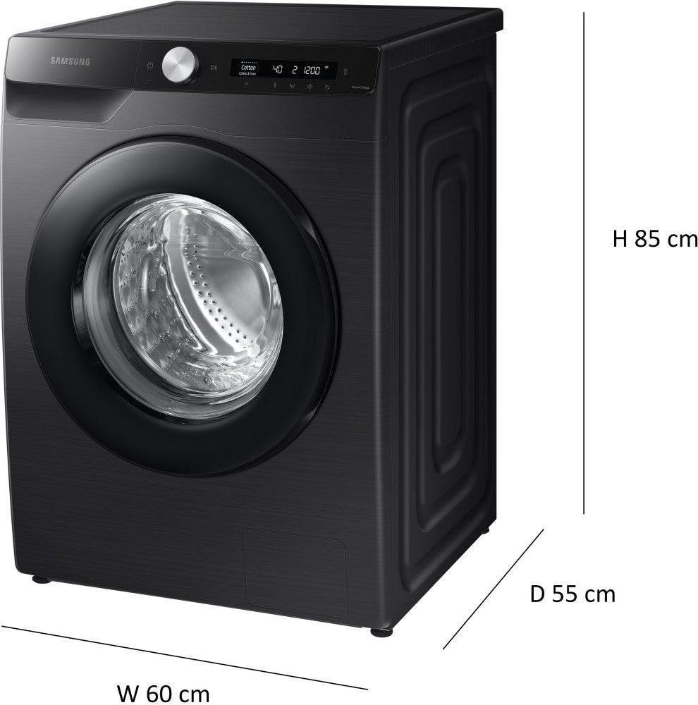 SAMSUNG 7 kg Fully Automatic Front Load Washing Machine Black - WW70T502DAB1TL