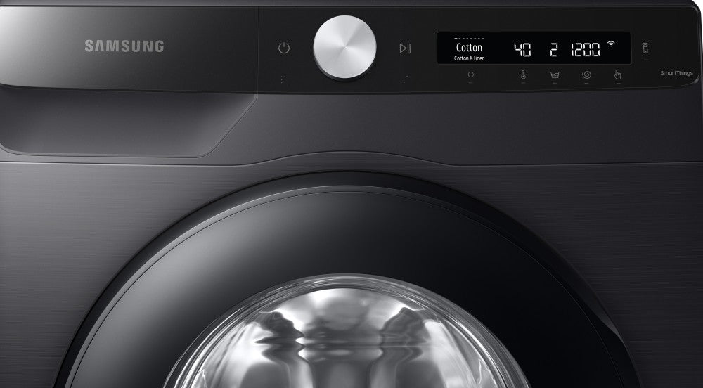 SAMSUNG 7 kg Fully Automatic Front Load Washing Machine Black - WW70T502DAB1TL