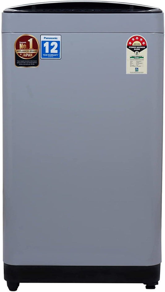 Panasonic 7 kg Fully Automatic Top Load Washing Machine with In-built Heater Silver - NA-F70CH1MRB