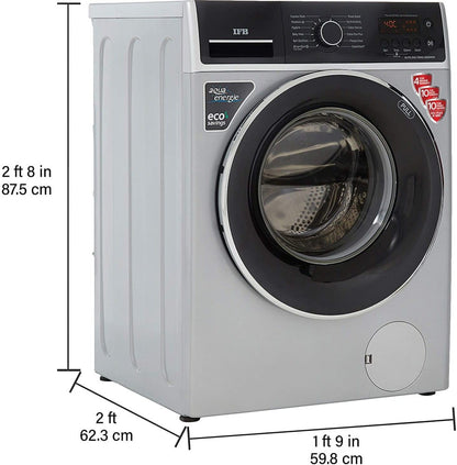 IFB 7 kg Fully Automatic Front Load Washing Machine with In-built Heater Silver - ELITE ZXS