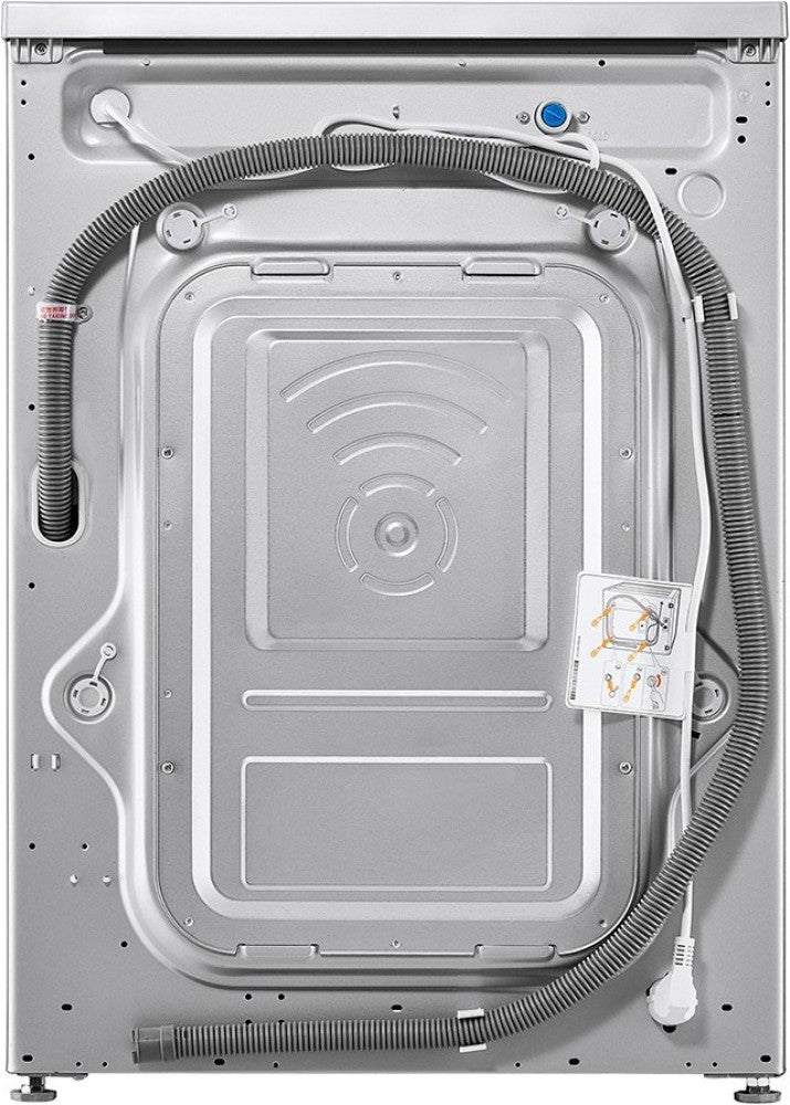 LG 7 kg Fully Automatic Front Load Washing Machine with In-built Heater Silver - FHM1207ADL