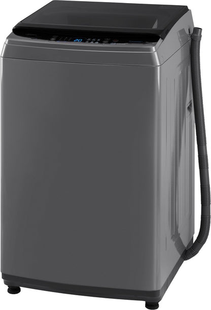 Midea 8 kg Spin Dry Dark Full Metal Body, Soft Closing Lid Fully Automatic Top Load Washing Machine Grey - MA200W80/G-IN