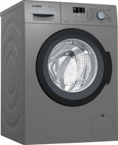 BOSCH 7 kg Fully Automatic Front Load Washing Machine with In-built Heater Grey - WAJ2006TIN