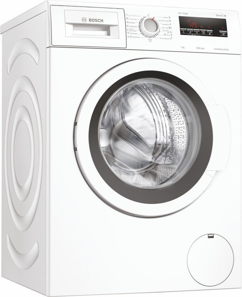 BOSCH 7 kg INVERTERTOUCHCONTROL,1200RPM Fully Automatic Front Load Washing Machine with In-built Heater White - WAJ2416EIN