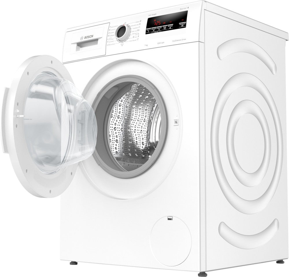 BOSCH 7 kg INVERTERTOUCHCONTROL,1200RPM Fully Automatic Front Load Washing Machine with In-built Heater White - WAJ2416EIN