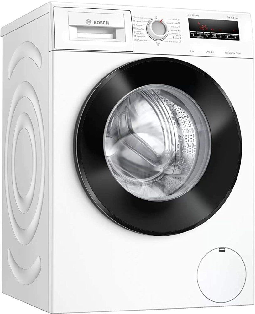 BOSCH 7 kg 1200RPM Fully Automatic Front Load Washing Machine with In-built Heater White - WAJ2426WIN