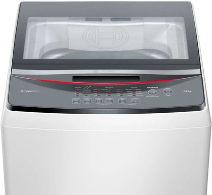 BOSCH 7 kg Fully Automatic Top Load Washing Machine White, Grey - WOE704W1IN