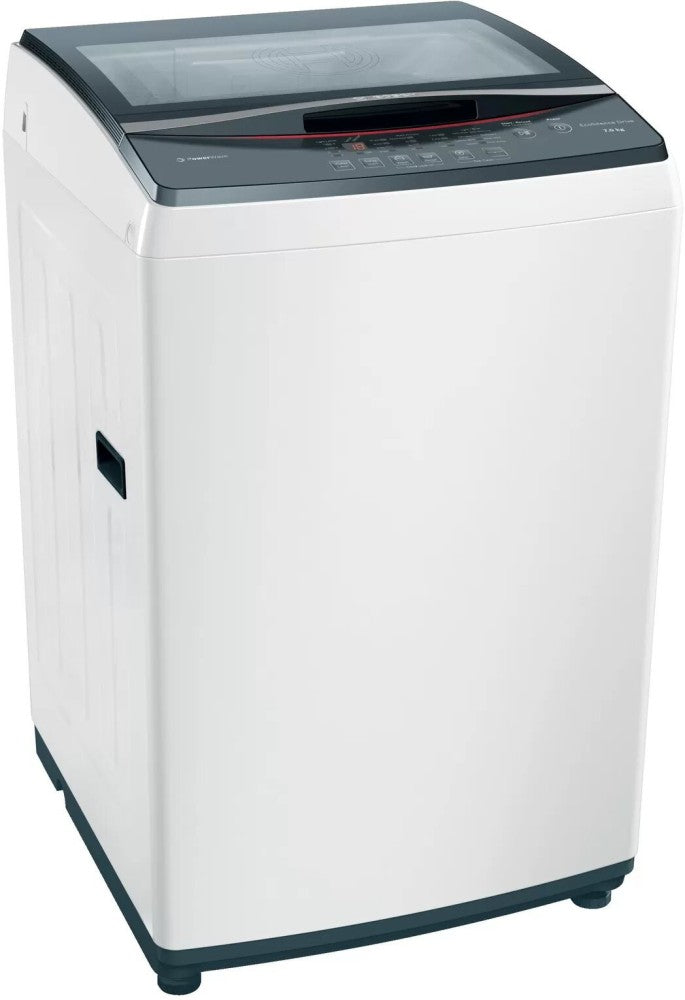 BOSCH 7 kg Fully Automatic Top Load Washing Machine White, Grey - WOE704W1IN