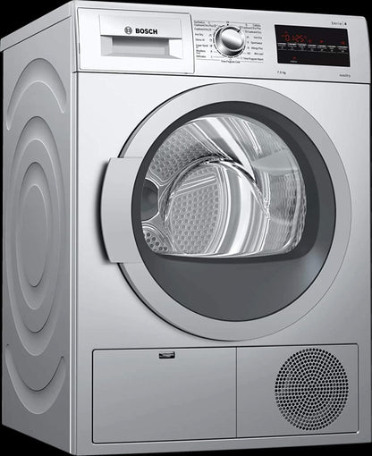 BOSCH 7 kg 1400RPM Fully Automatic Front Load Washing Machine Silver - WTG86409IN