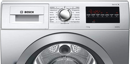 BOSCH 7 kg 1400RPM Fully Automatic Front Load Washing Machine Silver - WTG86409IN