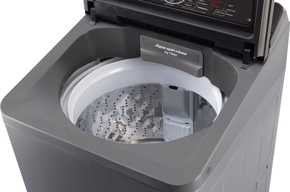 Panasonic 8 kg Fully Automatic Top Load Washing Machine with In-built Heater Grey - NA-F80AH1CRB