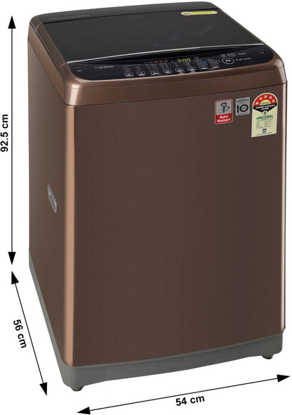 LG 8 kg Fully Automatic Top Load Washing Machine Brown - T80SJAS1Z