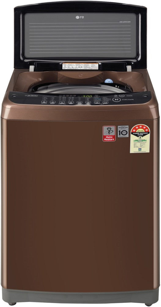 LG 8 kg Fully Automatic Top Load Washing Machine Brown - T80SJAS1Z