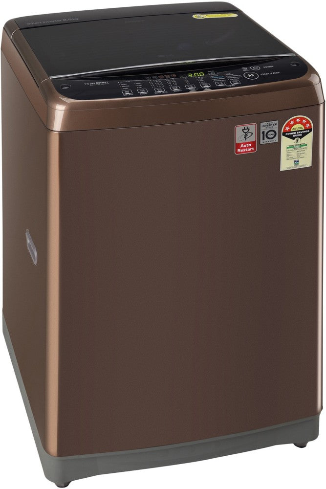 LG 8 kg Fully Automatic Top Load Washing Machine Brown - T80SJAS1Z