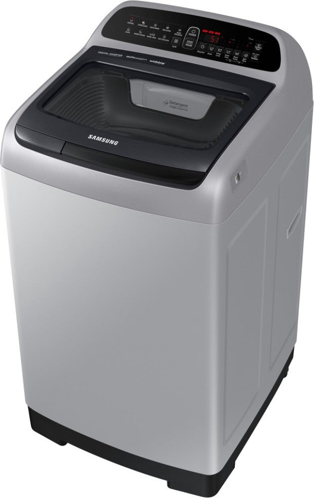 SAMSUNG 8 kg Fully Automatic Top Load Washing Machine Silver - WA80T4560VS/TL