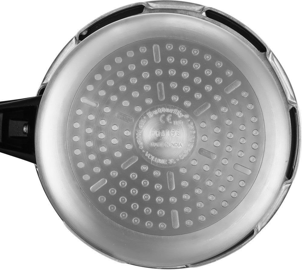 Butterfly Friendly 2 L, 3 L, 5 L Induction Bottom Pressure Cooker - Aluminium