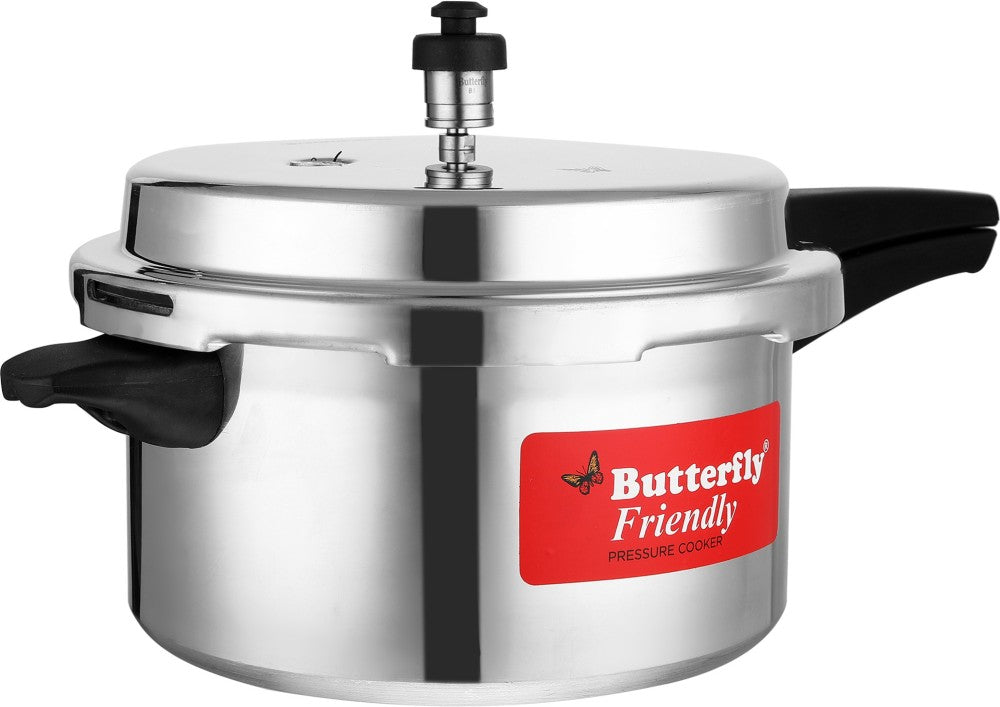 Butterfly Friendly 2 L, 3 L, 5 L Induction Bottom Pressure Cooker - Aluminium