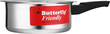 Butterfly Friendly 2 L, 3 L, 5 L Induction Bottom Pressure Cooker - Aluminium