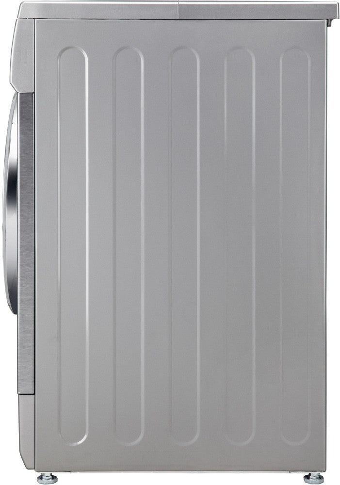 LG 9 kg With Smart Diagnosis Fully Automatic Front Load Washing Machine with In-built Heater Grey, Silver - FHM1409BDP